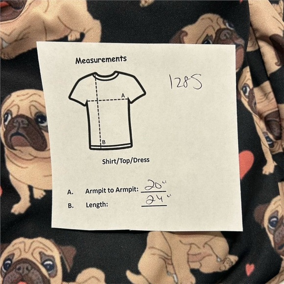 Youth XL Pug Print Hoodie Sweatshirt Unisex Kids Multicolor Pullover - Picture 7 of 7